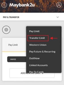 Cara Tukar Limit Maybank2u (Transfer / Debit Kad / ATM)